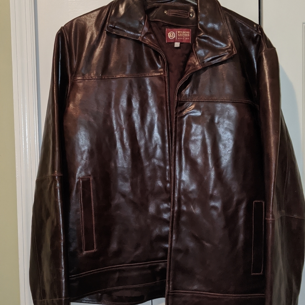 Leather jacket